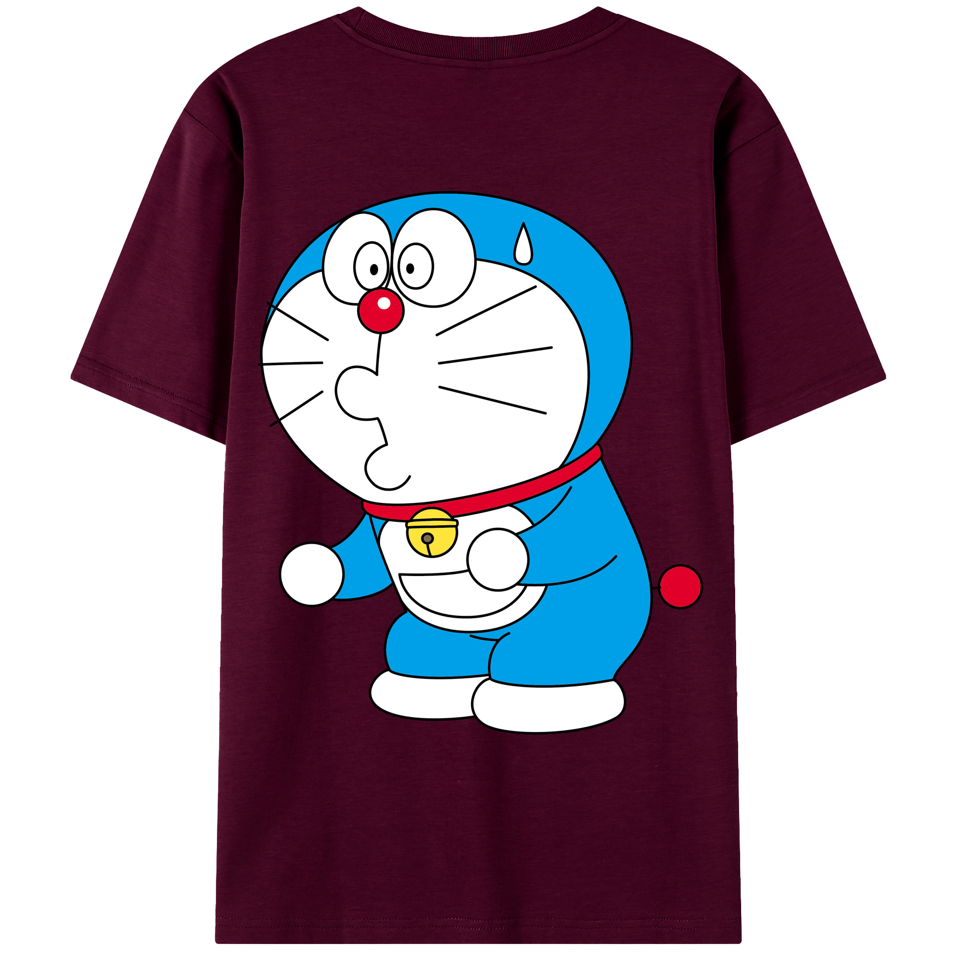 （画像用） ドラえもん Doraemon レディース半袖Tシャツ(バックプリント)